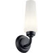 Truby 1 Light 4.5 inch Black Wall Sconce Wall Light