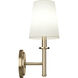 Kleine 1 Light 5.75 inch Champagne Bronze Wall Sconce Wall Light