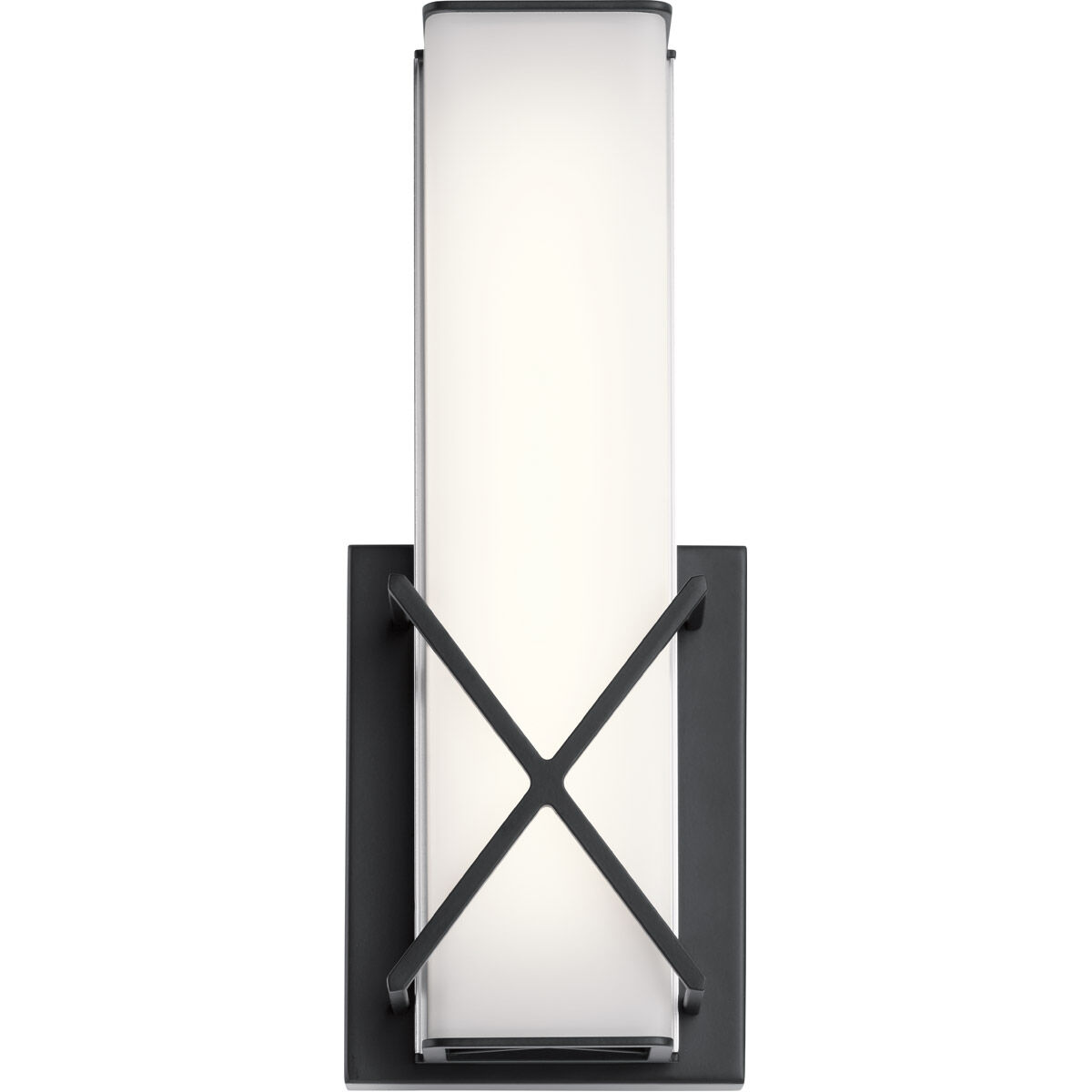 Trinsic LED 5 inch Matte Black Wall Sconce Wall Light