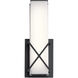 Trinsic LED 5 inch Matte Black Wall Sconce Wall Light