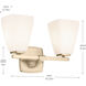 Marant 2 Light 14.25 inch Champagne Bronze Vanity Light Wall Light