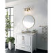 Everett 2 Light 16 inch Brushed Brass Bath Vanity Light Wall Light
