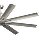 Breda 65 inch Brushed Nickel Ceiling Fan