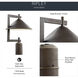 Ripley 1 Light 16 inch Olde Bronze Outdoor Post Lantern