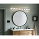 Independence 8 Light 48 inch Brushed Nickel Bath Strip Wall Light