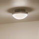 Bretta 2 Light 13.5 inch Polished Nickel Flush Mount Ceiling Light