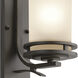 Hendrik 1 Light 5 inch Olde Bronze Wall Bracket Wall Light in Light Umber