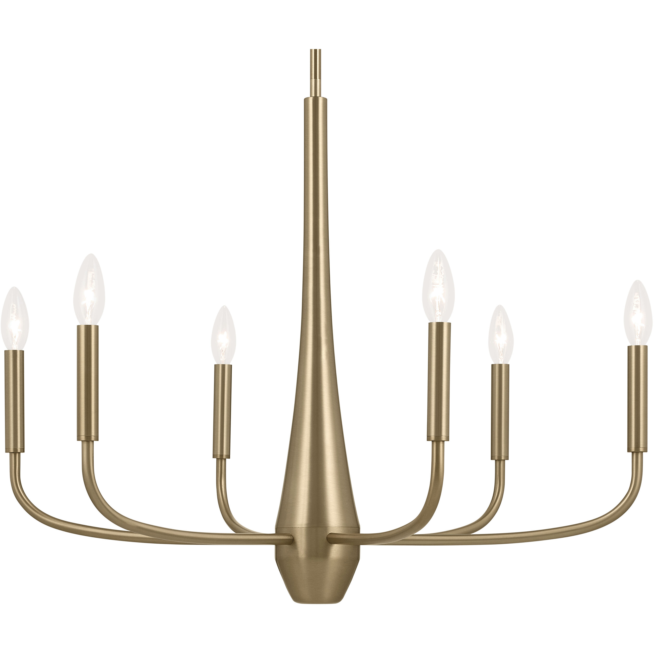Kichler 52525CPZ Deela LED 28 inch Champagne Bronze