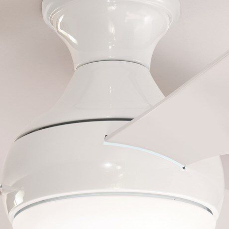 Ample 54 inch White Ceiling Fan