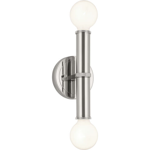 Torche LED 5 inch Polished Nickel Wall Sconce Wall Light