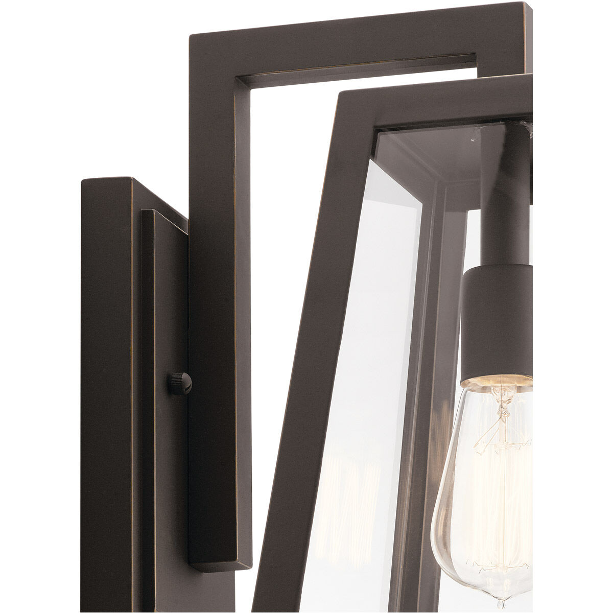 Delison 1 Light 17 inch Rubbed Bronze Outdoor Wall, Large