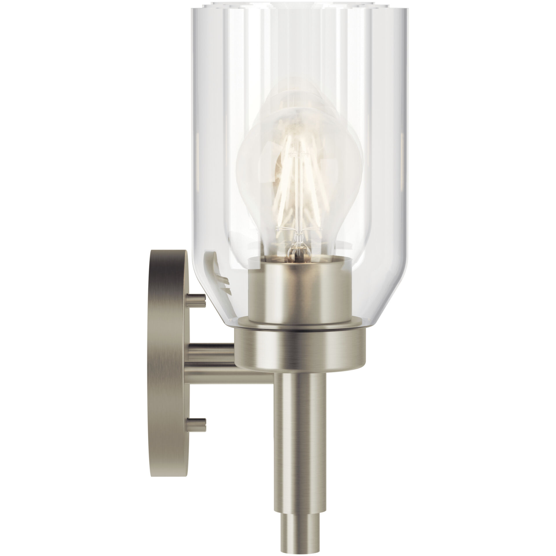 Madden 3 Light 24 inch Brushed Nickel Wall Mount Bath Wall Light, 3 Arm