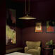 Tenon LED Lacquered Brass Pendant Ceiling Light