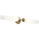 Truby 2 Light 25.75 inch Champagne Bronze Bath Vanity Light Wall Light