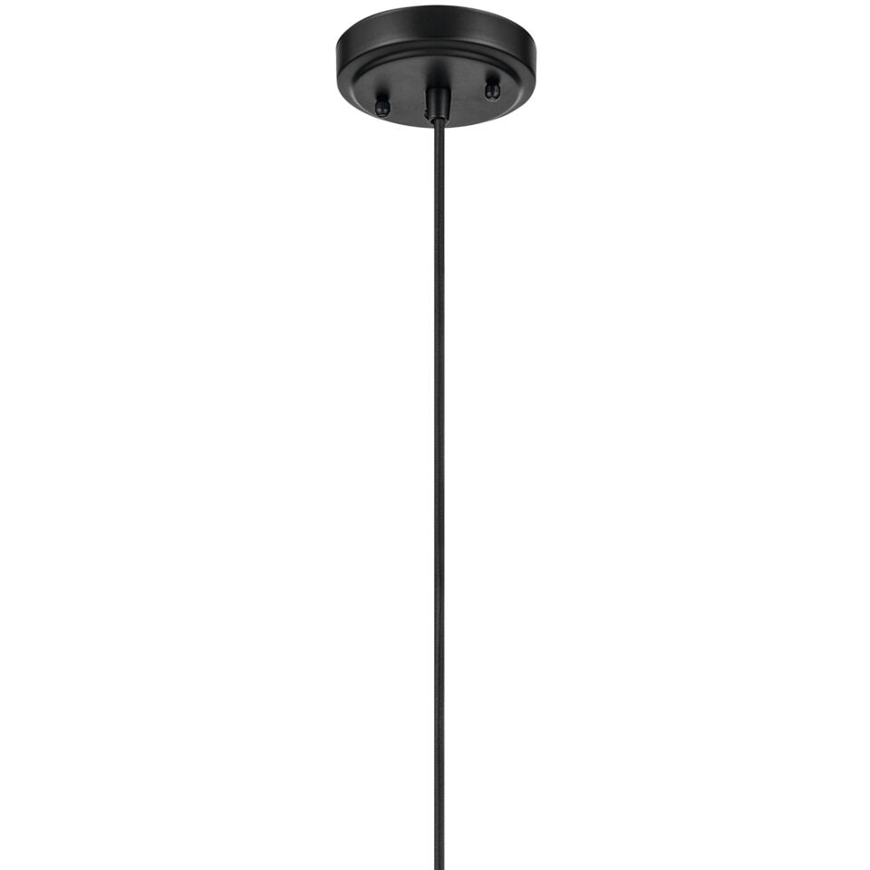 Zailey 1 Light Black Pendant Ceiling Light
