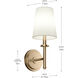 Kleine 1 Light 5.75 inch Champagne Bronze Wall Sconce Wall Light