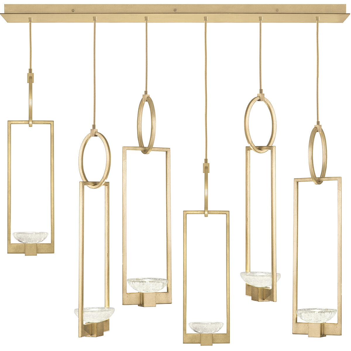 Delphi LED 48 inch Gold Pendant Ceiling Light