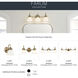 Farum LED 19.25 inch Champagne Bronze Bathroom Vanity Light Wall Light