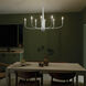 Deela LED 18.5 inch White Oval Chandelier Ceiling Light