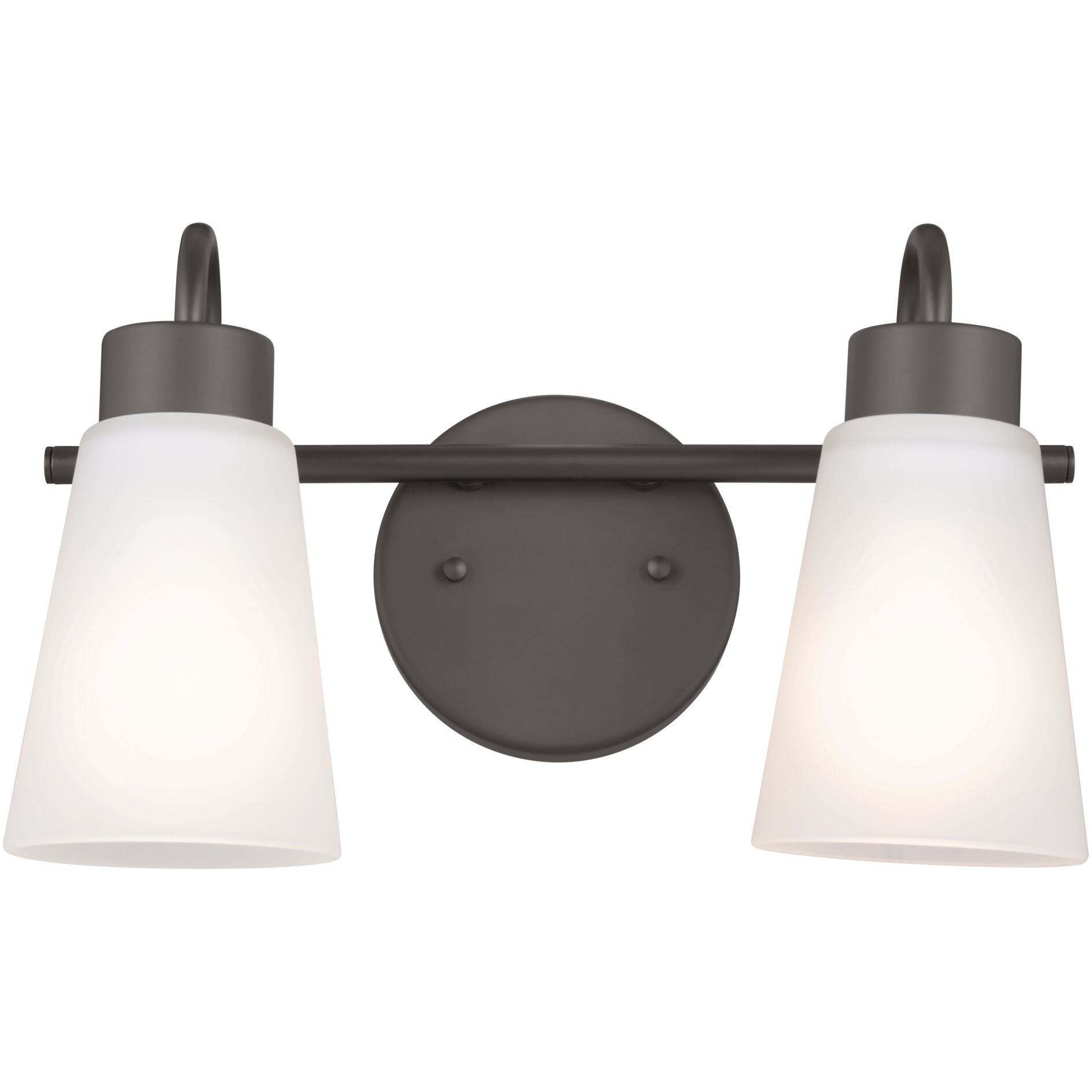 Erma 2 Light 13.5 inch Olde Bronze Bath Vanity Light Wall Light, 2 Arm