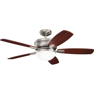 Carlson 52 inch Antique Pewter with Light Cherry Blades Ceiling Fan