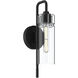 Niccol 1 Light 5 inch Black Wall Sconce Wall Light