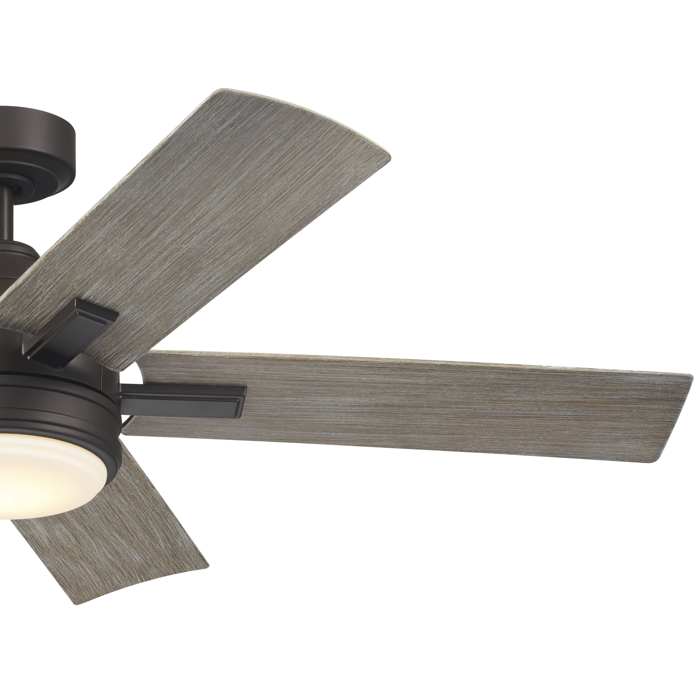 Tide 52 inch Olde Bronze with Weathered Medium Oak Blades Ceiling Fan
