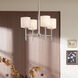 Ali 4 Light 20 inch Polished Nickel Chandelier Ceiling Light