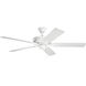 Basics Pro 52 inch White Ceiling Fan