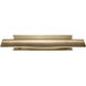 Carston 26 watt 24.25 inch Champagne Bronze Picture Light Wall Light