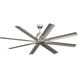 Breda 65 inch Brushed Nickel Ceiling Fan