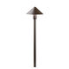 Fundamentals 12 3.00 watt Textured Architectural Bronze Landscape 12V LED Path/Spread in 3000K