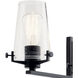 Alton 4 Light 33.75 inch Black Bath Vanity Light Wall Light