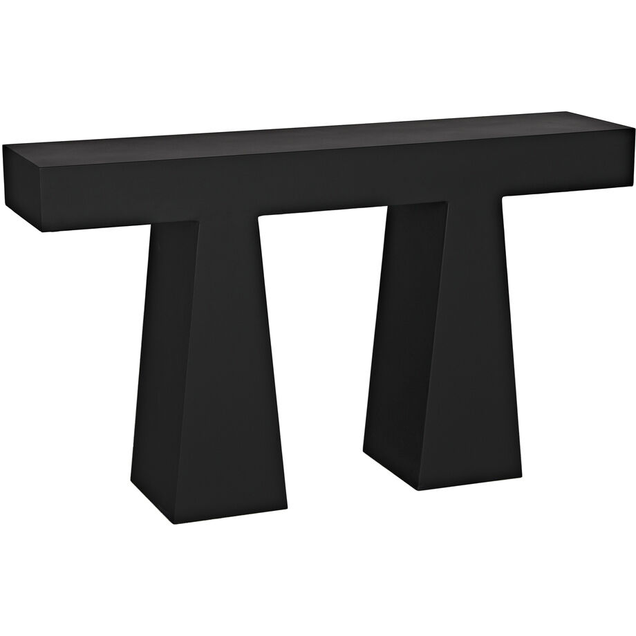 Wendell 52 X 12 inch Matte Black Console