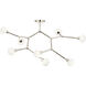 Cassius 8 Light 26.5 inch Polished Nickel Chandelier Ceiling Light, Convertible