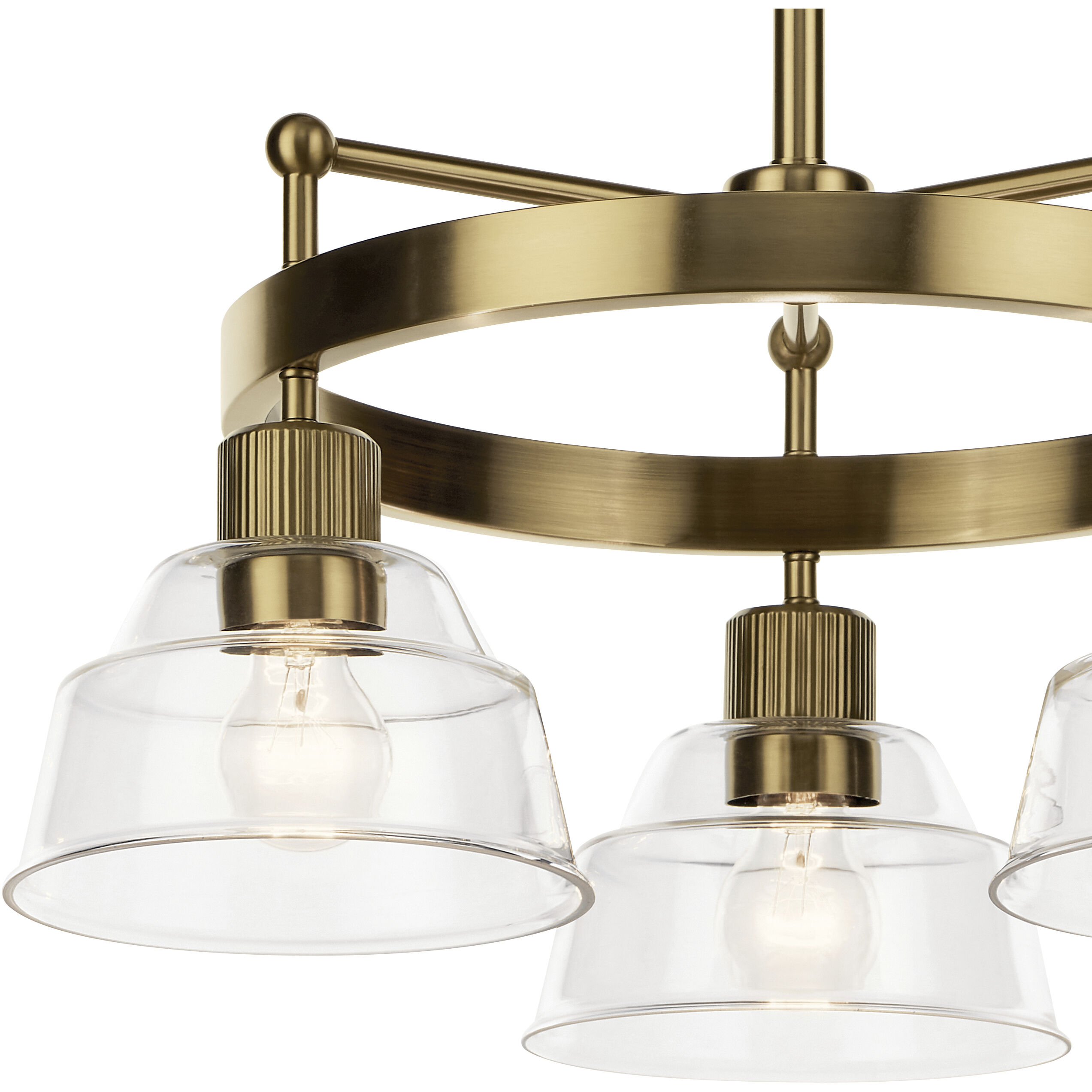 Small brass chandelier best sale