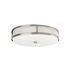 Ceiling Space LED 13 inch Brushed Nickel Flush Mount Light Ceiling Light