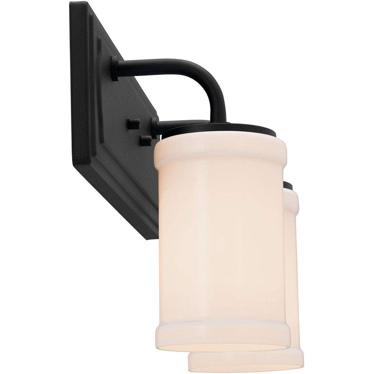 Homestead Vetivene 2 Light 15 inch Textured Black Vanity Light Wall Light, Vetivene