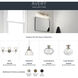 Avery 4 Light 33 inch Brushed Nickel Wall Mt Bath 4 Arm Wall Light