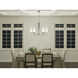 Truby 6 Light 29.25 inch Polished Nickel Chandelier Ceiling Light, Medium