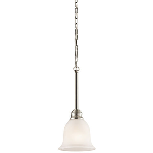 Tanglewood 1 Light 6 inch Brushed Nickel Mini Pendant Ceiling Light in Incandescent
