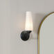 Truby 1 Light 4.5 inch Black Wall Sconce Wall Light