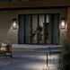 Branner 1 Light 30 inch Textured Black Outdoor Wall Light