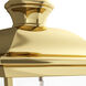 Bay Shore 1 Light 16 inch Polished Brass Outdoor Wall, Medium