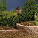 Six Groove 1 Light 6.00 inch Pathway Lighting