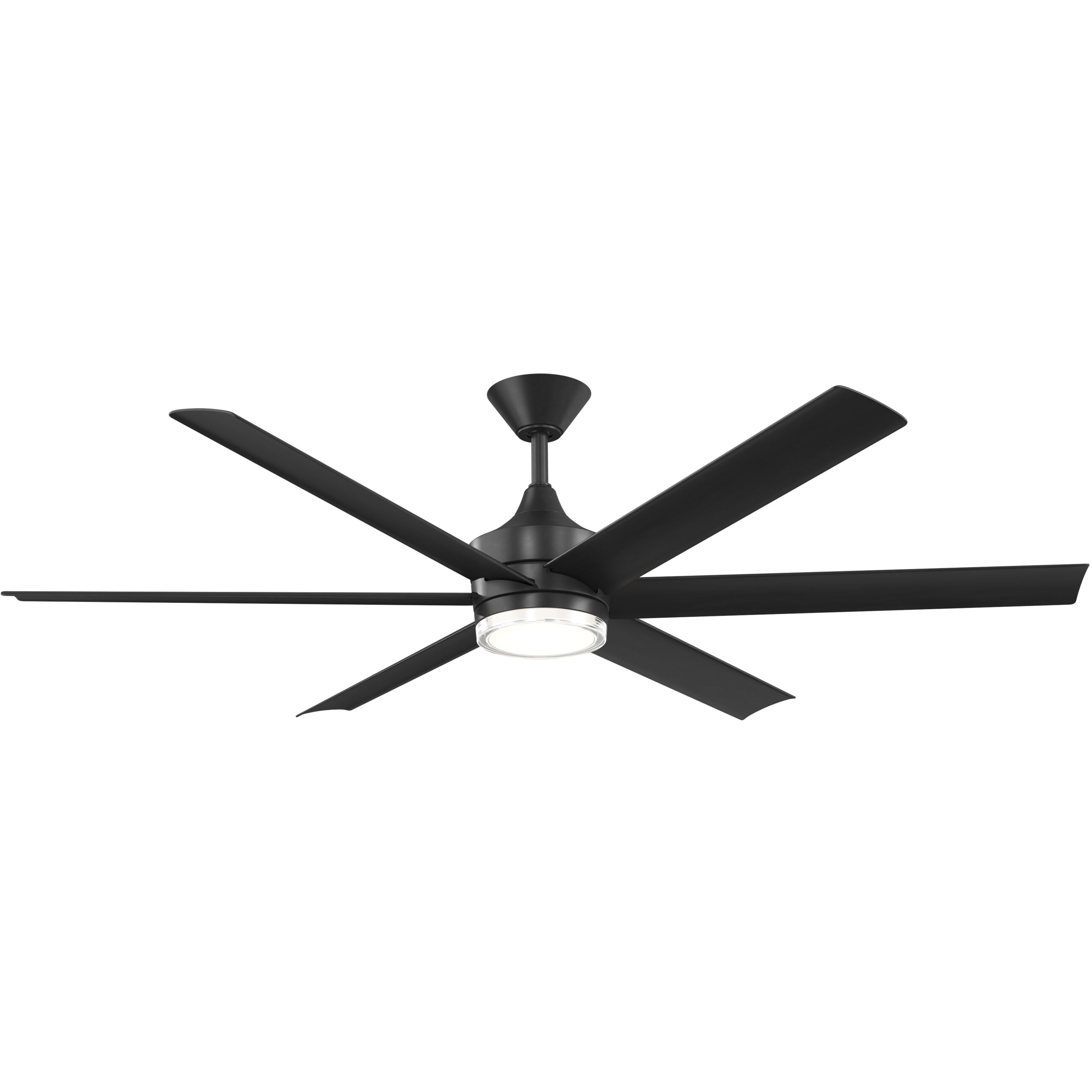 Solen 65 inch Matte Black Ceiling Fan