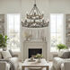 Taulbee 15 Light 44 inch Weathered Zinc Chandelier 2 Tier Large Ceiling Light, 2 Tier