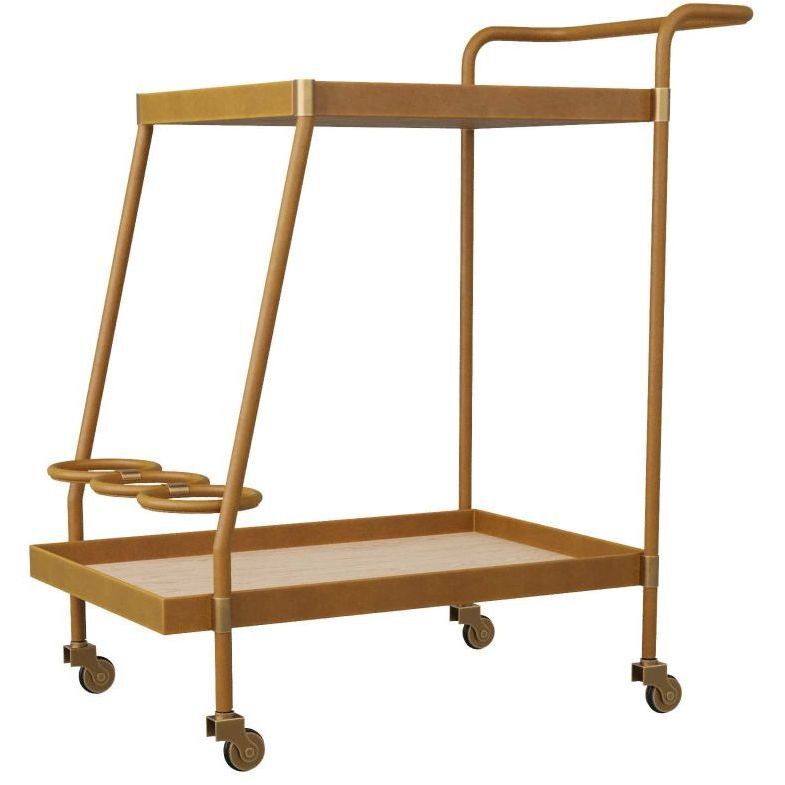 Sanders Russet Bar Cart
