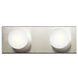 Independence 8 Light 48 inch Brushed Nickel Bath Strip Wall Light