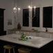 Florence 3 Light 11.25 inch Polished Nickel Chandelier Ceiling Light